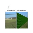 thumbnail image 3 of CINTA PLASTICA PARA MALLA CICLONICA VERDE PASTO CON 200 BROCHES DE SUJECION, 63MM 10M2, 3 of 8