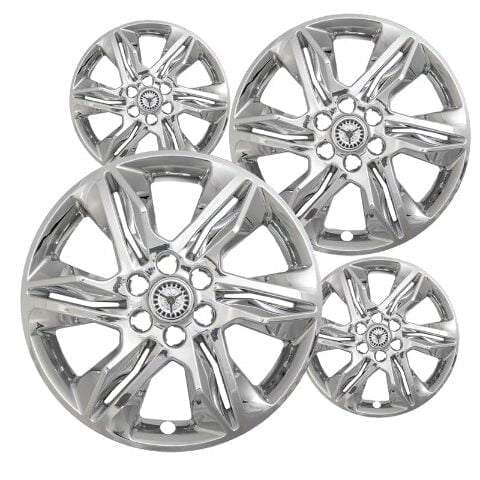 18 inch Chrome ABS Wheel Skins Set Compatible with 2019-2025 Chevrolet Blazer & Impostors for 5934 Wheel Series
