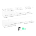 thumbnail image 1 of LOVIVER Billiard Cue Holder Club Equipment Nonslip Player Pool Cue Rack Wall Mounted 2x 38cm with U Shape, 1 of 8
