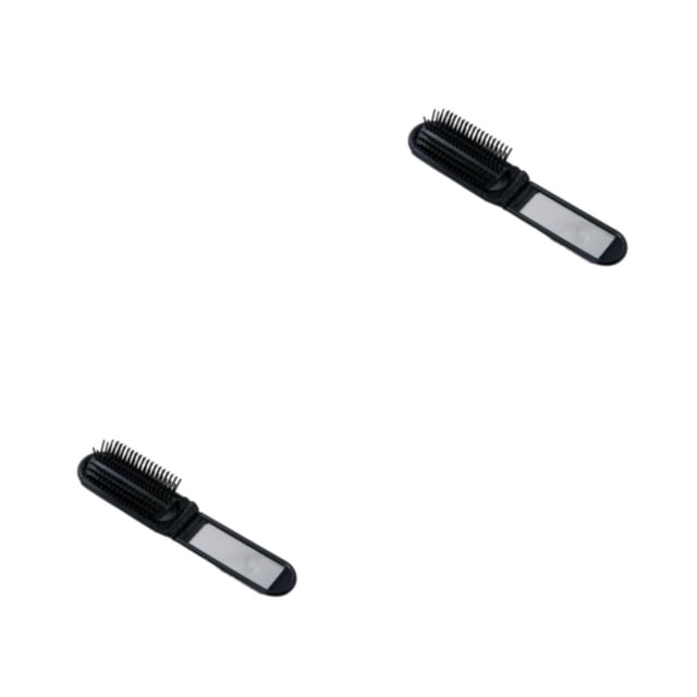Peine de viaje Vogacara Espejo Cepillo de pelo plegable ABS