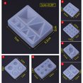 thumbnail image 2 of Techinal Silicone Mold DIY Jewelry Making Geometric Crafts Mirror Decorative Epoxy Resin, 2 of 19