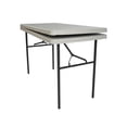 thumbnail image 3 of mesa rectangular plegable 122.4 x 60.9 x 73.6 cm blanco polietileno, 3 of 5