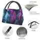 thumbnail image 4 of Fotbe Hip-Hop Glasses Gorilla Bolsa Térmica Portátil con Estampado, Bolsa de Entrega de Alimentos Aislada, Bolsa Reutilizable de Gran Capacidad para Comidas y Supermercado, 4 of 6