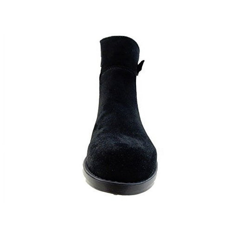 La Canadienne Shelby Suede Bootie 7.5 Black Walmart