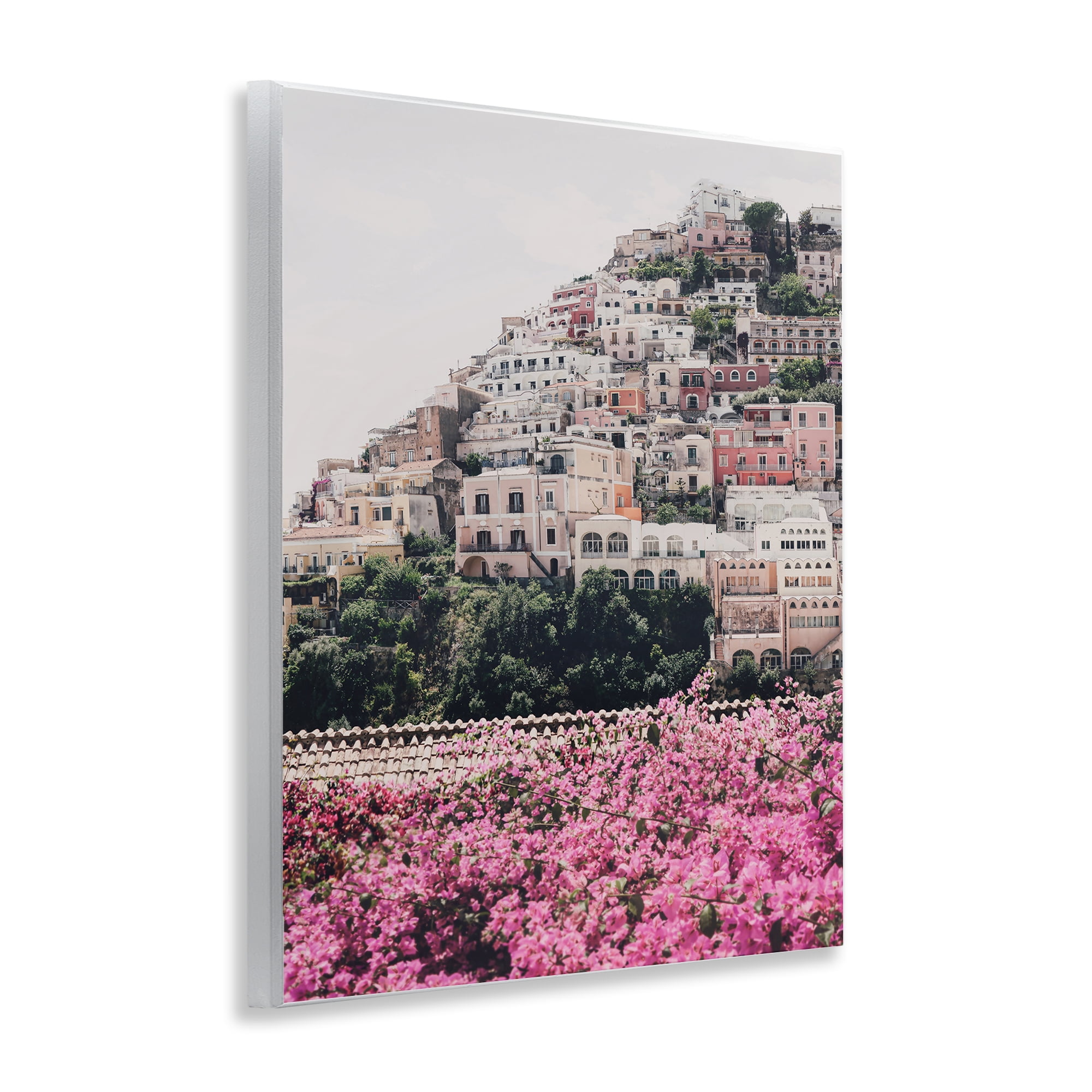 Stupell Industries Positano Town Architecture Cities & Countries Photography Unframed Art Print Wall Art, 11 x 14