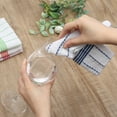 thumbnail image 2 of CSCHome 6PCS Kitchen Striped Dishcloths Cotton Yarn Household Scrubbing Glass Cloth Pot & Dish Cleaning Towel, 2 of 5