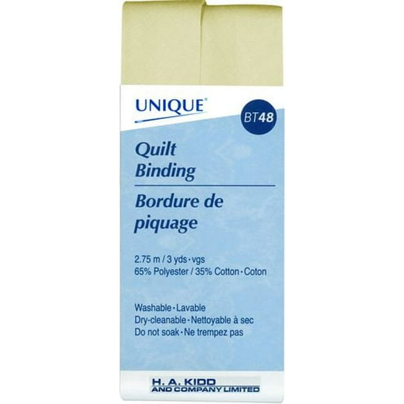 UNIQUE Quilt Binding – Stone Blue, 25 mm x 2.75 m, Polyester–Cotton