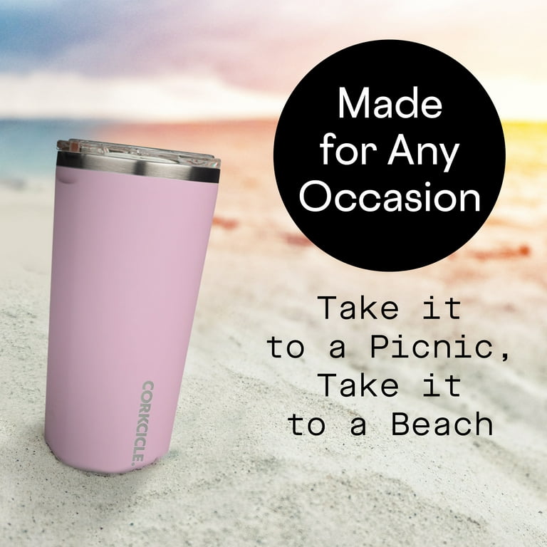 Corkcicle 16 oz Travel Tumbler, Stainless Steel, Triple Insulated