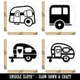 thumbnail image 2 of Campers Happy Trailer Camping Rubber Stamp Set for Scrapbooking Crafting Stamping - Mini 1/2 Inch, 2 of 7
