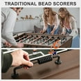 thumbnail image 7 of RayChee Foosball Table, 58Inch Competition Soccer Arcade Table Game w/ 2 Balls for Adult Kids Youth for Home, Game Room, Party, 7 of 7
