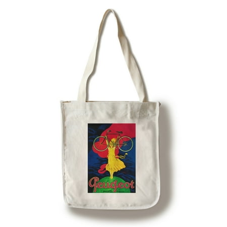 Peugeot Bicycle - Peugeot Bicycle - Vintage Advertisement (100% Cotton Tote Bag - Reusable)