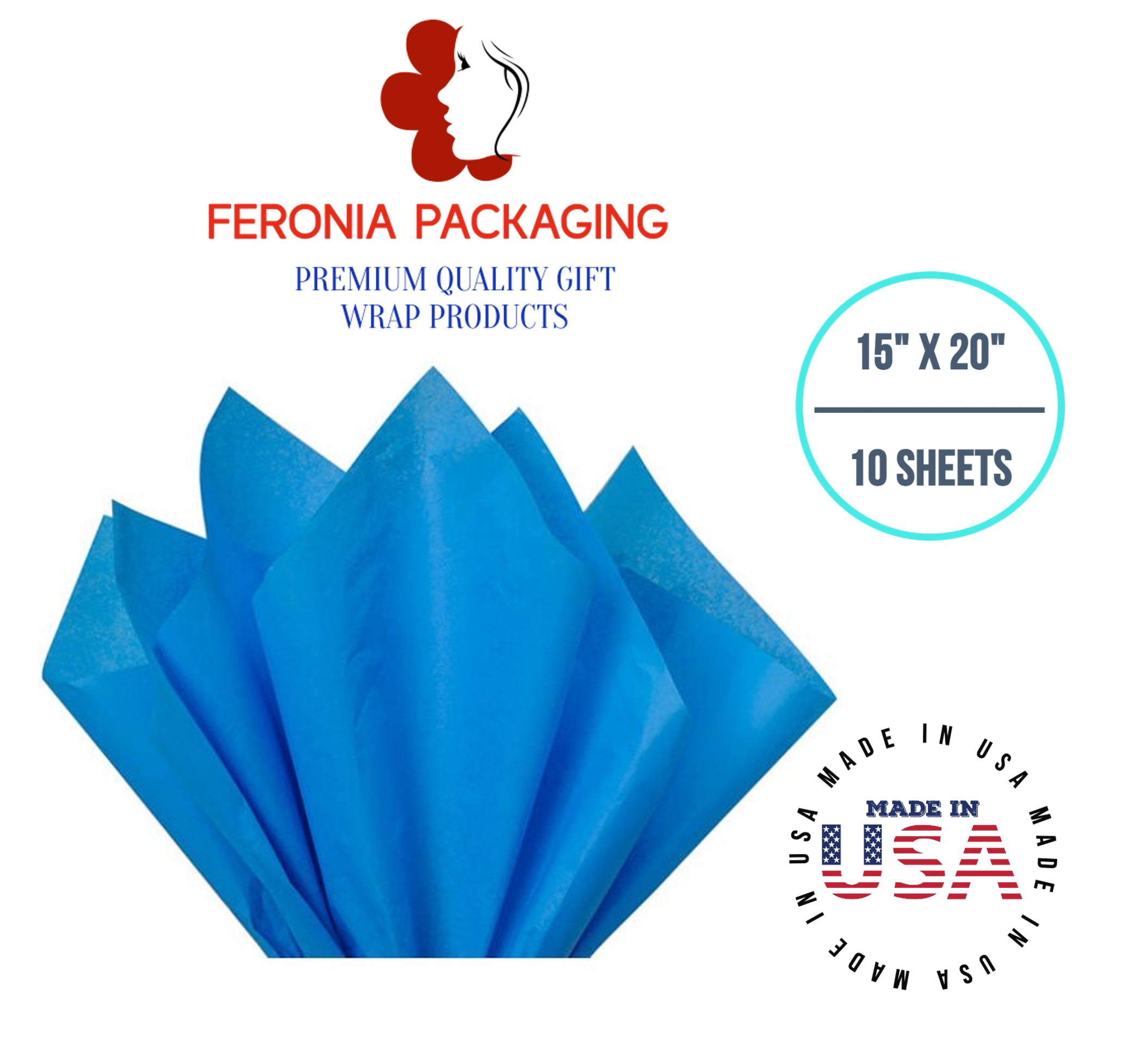 Blue-Red Stripe Print Tissue Paper 20 Inch X 30 Inch Sheets Bulk Set for  Gift Packaging - China Tissue Paper, Print Logo