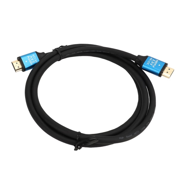 Cable de interfaz multimedia HD Cable de interfaz multimedia de alta definición de aleación de aluminio de PVC 4K para TV PC Computadora portátil Azul 10 m / 32,8 pies YUNYI BRAND Deportes
