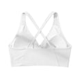thumbnail image 7 of Womens Solid Tankini Top Pure Beach Tankini Swim Top Casual Swimwear White M, 7 of 7