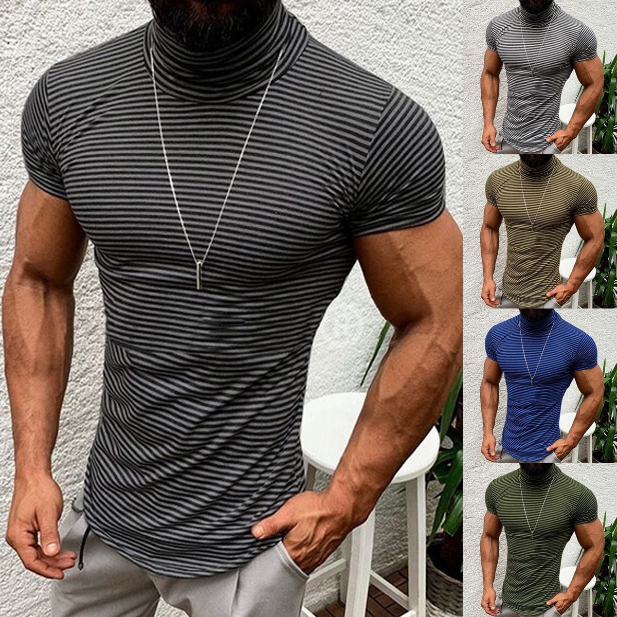 short turtleneck mens