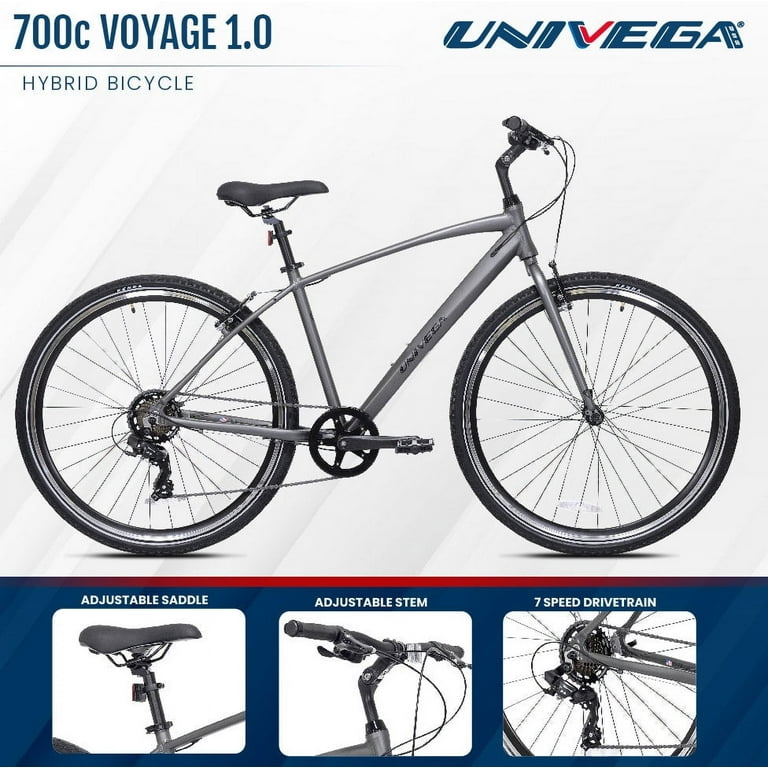 Free Shipping! Univega 700C USA Voyage 1.0 Adult Bicycle, XL