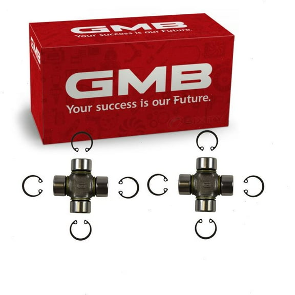 2 pc GMB Rear Shaft All Universal Joints compatible with Subaru Forester 1998-2005