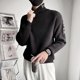 thumbnail image 3 of Suéteres de cuello alto blancos Suéteres de punto icónicos para hombre Suéteres de cachemira 100 % puros Suéteres de gran tamaño Invierno 2024 Divertidos, 3 of 4