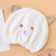 thumbnail image 4 of Toalla de secado de pelo para niños y niñas, gorro suave y absorbente para secar el cabello, toalla para envolver la cabeza, 2 uds., 4 of 5