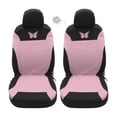 thumbnail image 1 of Juego de 4 fundas universales para asientos de coche Unique Bargains color rosa, 1 of 7
