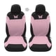 thumbnail image 1 of Juego de 4 fundas universales para asientos de coche Unique Bargains color rosa, 1 of 7