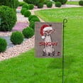 thumbnail image 5 of GZHJMY Garden Flag Double Sided Merry Christmas Sphynx Cat, Fade Resistant Seasonal Yard Flag 28x40 Inch Durable Banner Outdoor Home Decor Yard Flags, 5 of 7