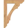 thumbnail image 3 of Ekena Millwork 3 1/2"W x 22"D x 30"H Olympic Slat Smooth Bracket, Western Red Cedar, 3 of 4