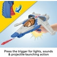 thumbnail image 5 of Disney and Pixar Lightyear, Imaginext Lights & Sounds XL-15 Spaceship with Buzz Lightyear Figure, 4 Pieces, 5 of 7
