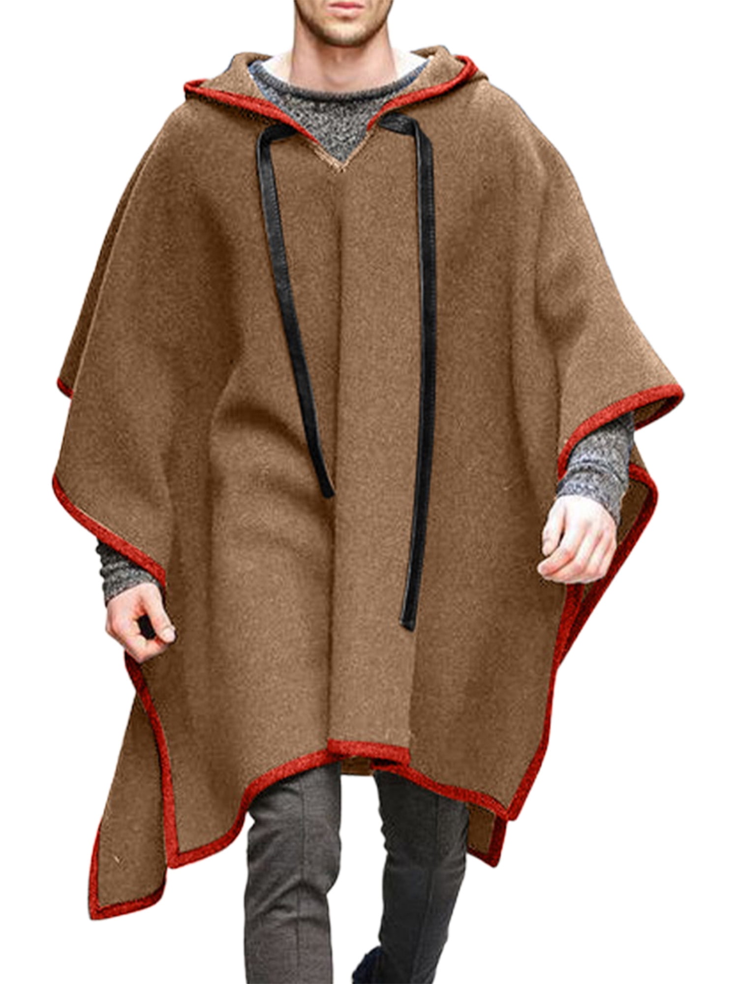C&A Cape and poncho WOMEN FASHION Coats Cape and poncho Basic Brown S discount 85% 