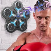 Music Boxing Machine, Bluetooth Wall Boxing Punching Pad, Interactive Punching Trainer with Boxing Gloves, Music Punching Machine for Home Adults Kids