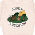 thumbnail image 3 of Inktastic My First Camping Trip-camping Hedgehog Toddler Sweatshirt, 3 of 4