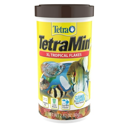 UPC: 0046798162056 | Tetra TetraMin Tropical Fish Food Flakes  XL  2.82 oz
