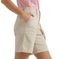 thumbnail image 3 of Women's Lee® Ultra Lux Comfort Flex to Go Utility Bermuda Shorts Color: Sugar Lilac Size: 8, 3 of 4