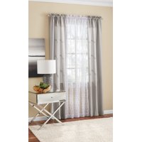 Mainstays Luna Curtain Panel, 4 Piece Set