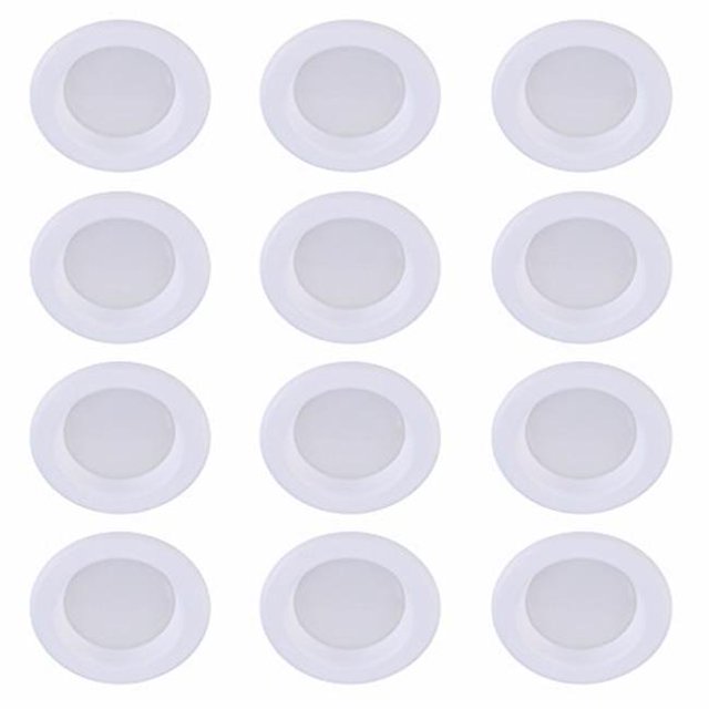 Elitco Lighting R41340KRF-12PK Rétrofit de 4 Po 4000K 800 Lumens - Pack de 12