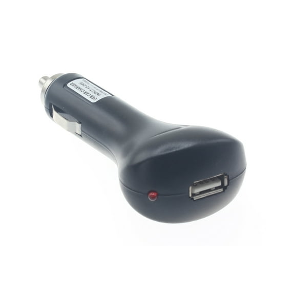 USB Car Charger for Moto G Power (2022) Phone - DC Socket Power Adapter Plug-in Black W8K Compatible With Motorola Moto G Power (2022)