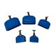 thumbnail image 1 of Bloque de percusión duradero, plástico premium, juego de batería Jam Block, ritmo práctico Azul, 1 of 9