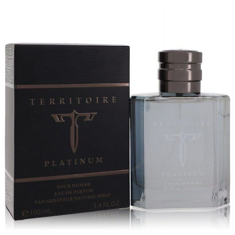 Territoire Platinum Eau De Parfum Spray By YZY Perfume - 3.4 oz Territoire Platinum Eau De Parfum Spray By YZY Perfume - 3.4 oz