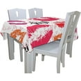 thumbnail image 4 of Coolnut 60"x108" Print Kisses Lips Tablecloth, Modern Table Cover for Home Decoration, Spill Proof Cloth Washable for Dinner Picnic, 4 of 6