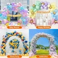 thumbnail image 6 of Heyfurni Double Layer Round Garden Arch, 78" Dia Wedding Arch, Metal Circle Backdrop Stand for Parties, Balloons, Baby Showers, Birthday Celebrations,Easy Assembly, 6 of 9