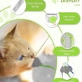 thumbnail image 6 of Interactive Cat Toy for Indoor Cats Automatic Self-Play Toy for Kitty USB Rechargeable Door Frame Hanging Cat Toy,Door Hanging Auto-Rebound Cat Toy, Retractable Kitten Teaser, 6 of 11