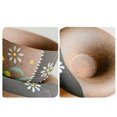 thumbnail image 6 of Old Rock Mud Cup Saucer Set Guest Special Bowl Cup Coaster Teaware Pure Hand-painted Chrysanthemum Curium Nail Art Teacup 35ml, 6 of 8