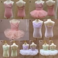 thumbnail image 3 of GYRATEDREAM Girls Cotton Ballet Leotards Kids Adjustable Spaghetti Straps Bodysuit Children Gymnastics Ballerina Dance Costumes for 6-13 Years, 3 of 3