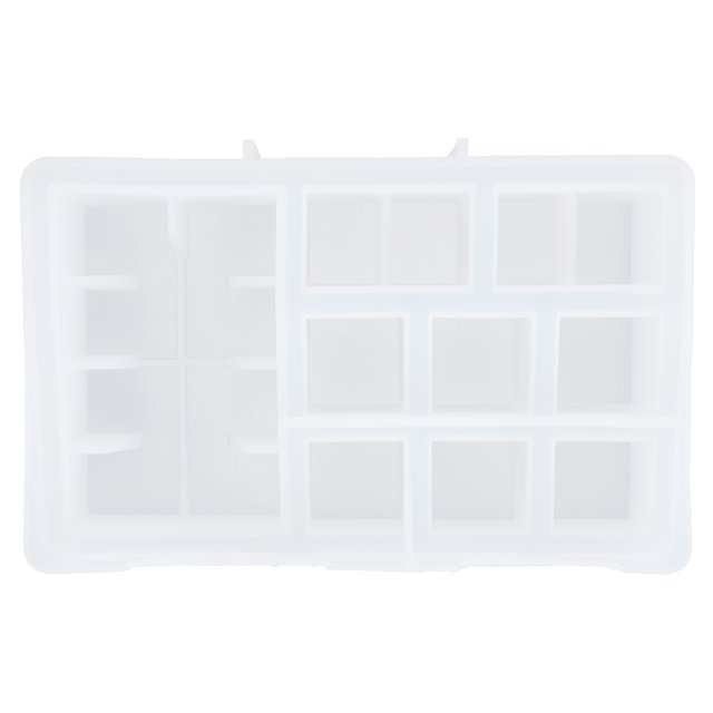 Lipstick Storage Box Mold,DIY Crystal Epoxy Resin Mold Ornaments Multi Purpose Silicone Mould Maximized Efficiency