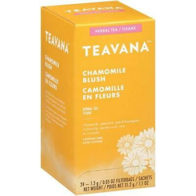 Teavana Chamomile Blush Herbal Tea - Herbal Tea - Chamomile Blush, Lemongrass, Spearmint - 0.05 oz Per Bag - 24 Teabag - 24 /