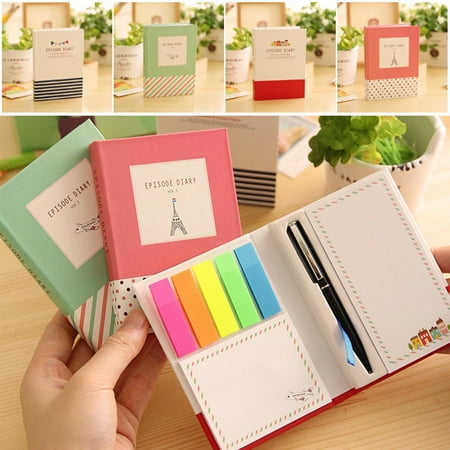 - Creative Tower Hard Cover Notepad School Supplies Office Stationery Diary