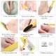 thumbnail image 3 of Kit de herramientas de pedicura 10 en 1, de acero inoxidable, para pelar y limpiar pies, kit para el cuidado de los pies en salón o en casa., 3 of 5