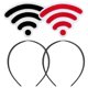 thumbnail image 1 of KAKOWELY 2 diademas con antena alienígena y wifi para Halloween, accesorios divertidos para fotomatón de fiestas, para niños y adultos., 1 of 4