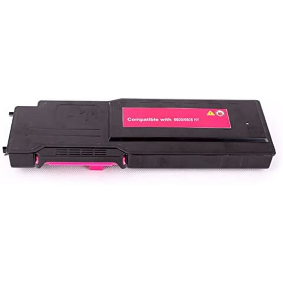 ColorBlack TX6600M Premium Compatible Xerox 6600 6605 Cartouche de Toner à Haut Rendement 106R02226 avec Puce, Magenta