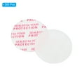 thumbnail image 3 of Unique Bargains Doublure de Couvercle en Mousse 25mm/0.98 Pouces, 300 Pcs Résistant à la Pression Sensible Blanc Rouge, 3 of 7